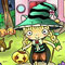 Emma at Halloween